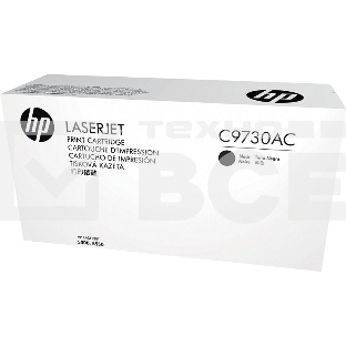 Картридж лазерный контрактный HP C9730AC черный для CLJ 5500/5550 13K