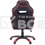 Кресло игровое A4TECH Bloody GC-250, на колесиках, искусственная кожа/ткань, черный/красный, фото9