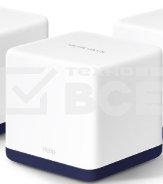 Система Mercusys MESH AC1900 Whole Home Mesh Wi-Fi System, 3× Internal Antennas, 3×GB ports (WAN/LAN) (3-pack)