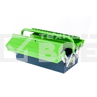 Ящик для инструмента Сибртех 430х200х160 мм, три секции, металлический