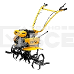 Мотоблок DPT-270SB, 7 л.с., ремен.сцеп, фрез 3х4, ШОМ, без колес, передачи 2В/1Н  Denzel, фото16