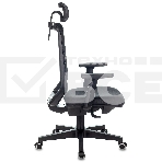 Кресло руководителя Бюрократ EXPERT TW-01 черный 38-418, сетка/ткань, с подголов. крестовина пластик, фото25