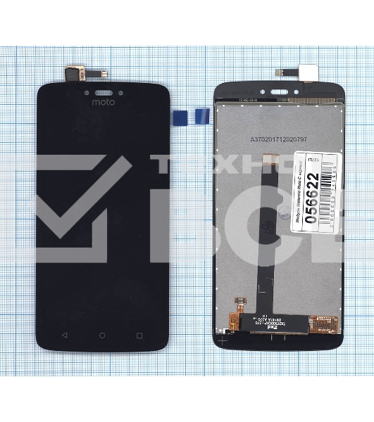 Дисплей для Motorola Moto C черный