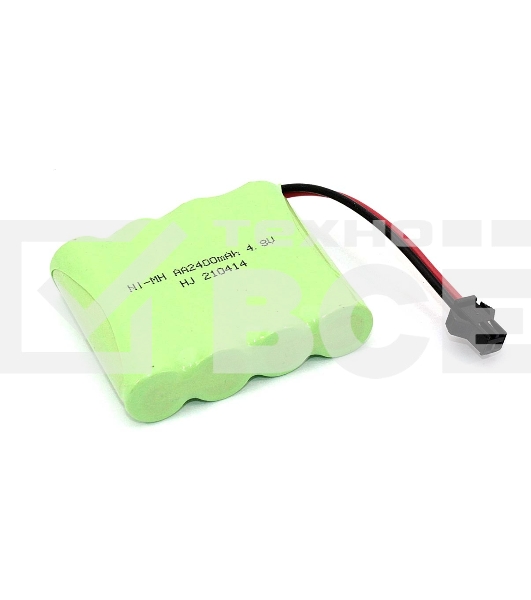 Аккумулятор Ni-Mh 4.8V 2400 mAh AA Flatpack разъем SM