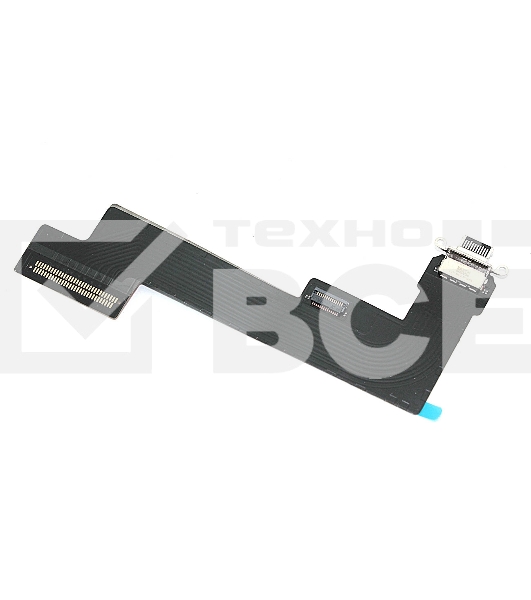 Шлейф c разъемом зарядки для Apple iPad Air 4 черный