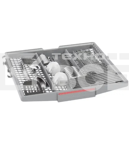Встраиваемая посудомоечная машина Bosch SMV6EMX75Q, серебристый, 59.8 см, 13 компл., 44 дБ, класс A++