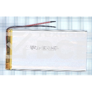 Аккумулятор Li-Pol (батарея) 3*75*135мм 2pin 3.7V/4000mAh