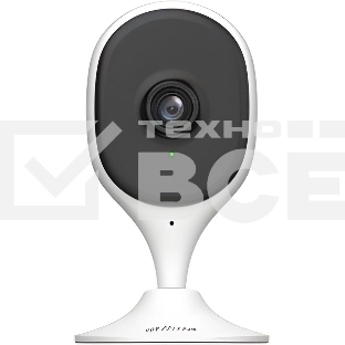 Компактная IP-видеокамера DAHUA DH-IPC-C3AP-0280B с Wi-Fi 2.4ГГц 3Мп, 1/3.2” CMOS, объектив 2.8мм, обнаружение людей, ИК 10м, микрофон, динамик