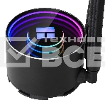 Водяное охлаждение для процессора Thermalright Frozen Notte 240 черный ARGB V2 (240mm, Black, ARGB/ Fans: 2x120mm, 72.37CFM, 27.7dBA, 2000RPM/ Pump height 54mm, 28dBA, 5300RPM, Rad thickness 27mm/ S: 1200, 1700, 1851, 2011, 2066, 115X, AM2, AM2+, AM3, AM3, фото4