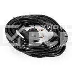 Кабель питания ExeGate Special PC-5S (Евровилка угловая Schuko->C13, 3*1.0mm2, CCA, черный, 5м), фото2