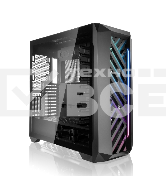 Компьютерный корпус без блока питания Case Raijintek ZOFOS ULTRA, Full-Tower, TG, no fan, 2xUSB-A 3.0 + 1xUSB Type-C, SSI-EEB, E-ATX, ATX, mATX, mITX Black