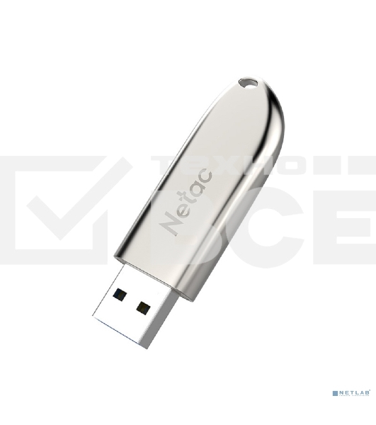 Флеш Диск Netac U352 8Gb <NT03U352N-008G-20PN>, USB2.0, с колпачком, металлическая