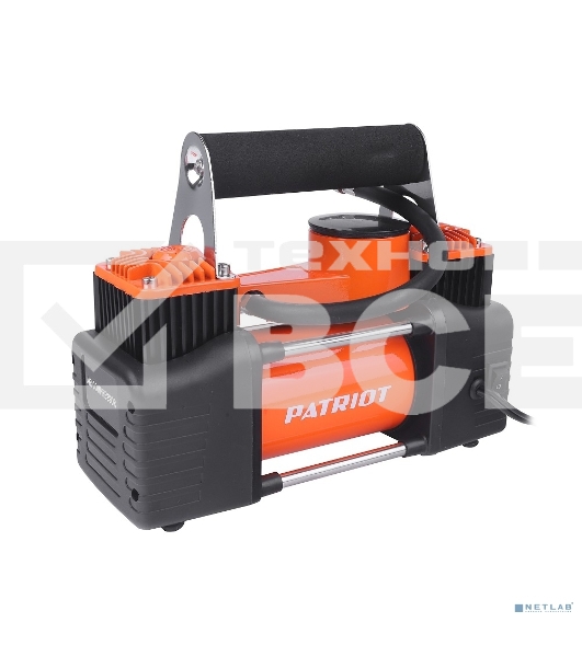 Компрессор автомобильный PATRIOT CC 1660 черный/оранжевый