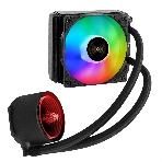 Комплект жидкостного охлаждения ExeGate BlackWater-120V3.PWM.RGb (RGb подсветка, LGA2066/2011/1366/1150/1151/1155/1156/1200/1700/1851/AM4/AM5/FM1/FM2/FM2+/AM2/AM2+/AM3/AM3+, TDP 150W, Fan 120мм 4pin PWM 600-1800RPM Hydro bearing, помпа 3pin 2700RPM, макс. шум 37db, с термопастой, на винтах, черный, Color Box), фото29