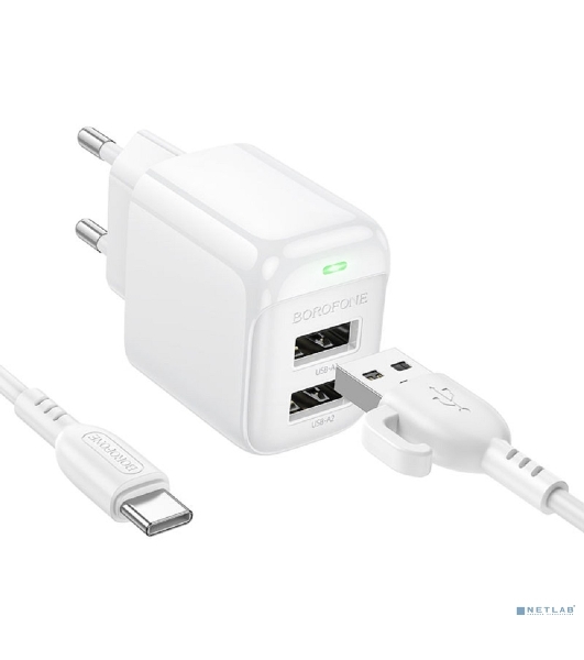 Сетевое зарядное устройство BOROFONE (6941991113741) BAS41A 2USB 2.0A