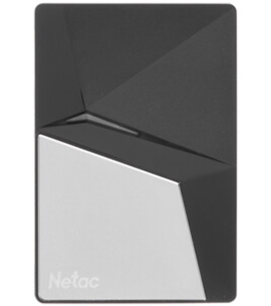 Внешний SSD Netac Z6S 240Gb USB 3.2 Gen 2 Type-C External SSD, R/W up to 550MB/480Mb/s,with USB-C to USB-A cable and USB-A to USB-C adapter