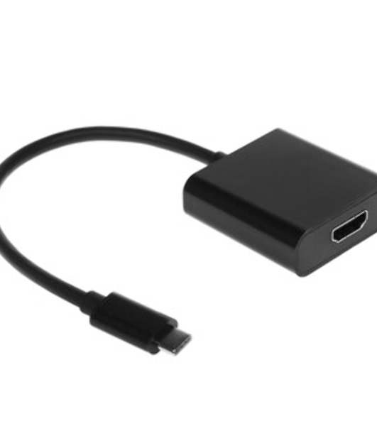 Переходник Cablexpert USB Type-C/HDMI, 15 см, пакет (A-CM-HDMIF-01)