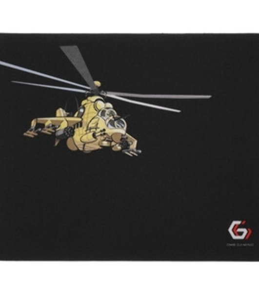 Коврик Gembird MP-GAME9, рисунок 'вертолет' 250x200x3мм