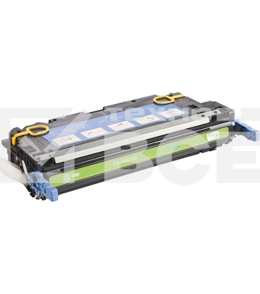 Картридж лазерный Cactus CS-Q6471A голубой (4000 стр.) для HP Color LaserJet 3600