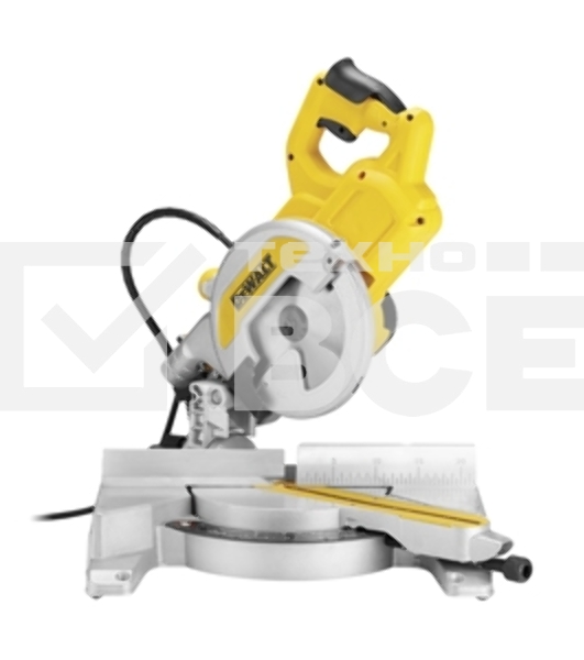 Пила торцовочная DEWALT DWS777-QS 1800Вт 6300об/мин диск 216х30мм наклон 48град