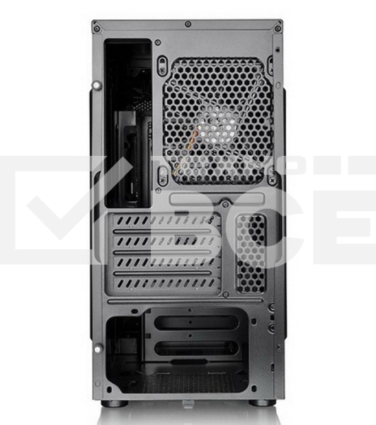 Корпус Thermaltake  Versa H15 черный без БП mATX 4x120mm 1xUSB2.0 1xUSB3.0 audio bott PSU