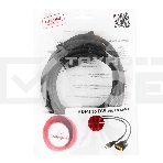 Кабель HDMI-DVI Cablexpert CC-HDMI-DVI-6, 19M/19M, single link, медь, позол.разъемы, экран, 1.8м, черный, пакет, фото3