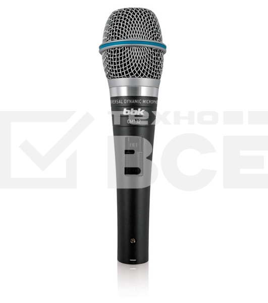 Микрофон проводной BBK CM132 5м темно-серый