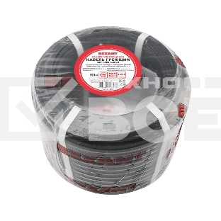 Кабель греющий саморегулирующийся экранированный SRL16-2CR (16 Вт/1 м), 100 м Rexant