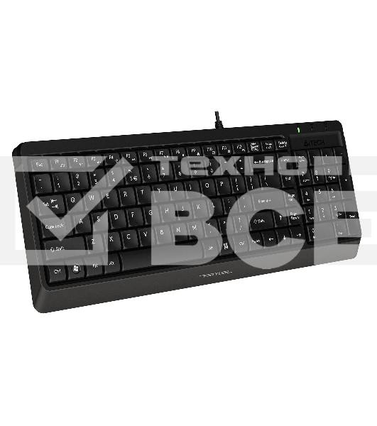 Клавиатура + мышь A4Tech Fstyler F1512 клав:черный мышь:черный USB