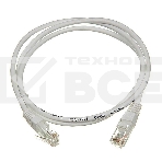 Кабель Патч-корд Lanmaster UTP LAN-PC45/U5E-1.0-WH вилка RJ-45-вилка RJ-45 кат.5е 1м белый LSZH (уп.:1шт), фото2