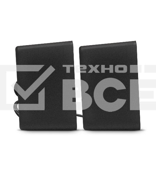 Акустическая система 2.0 ExeGate EX287057RUS Disco 140 Black (питание USB, 2х3Вт (6Вт RMS), 100-20000Гц, черный)