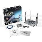 Маршрутизатор беспроводной Asus RT-AC1200 10/100BASE-TX черный (Dual Band), фото4