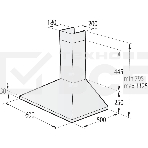 Вытяжка Gorenje WHC63CLI ширина 60 см, 650 м3/ч, Отвод воздуха и рециркуляция, цвет: слоновая кость, фото10