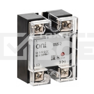 Реле твердотельное IEK Oni OSS-2 одноф. 380В (OSS-2-3-60-B)