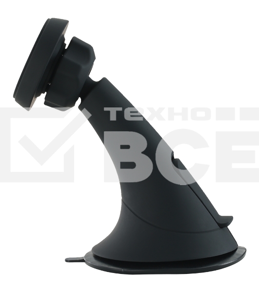 Автодержатель для смартфона на панели приборов и ветровом стекле Canyon Car Holder for Smartphones,magnetic suction function ,with 2 plates(rectangle/circle), black ,97*67.5*107mm 0.068kg