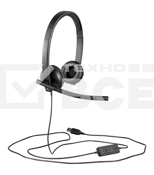 Наушники Logitech Headset H570E USB 981-000575 Stereo OEM
