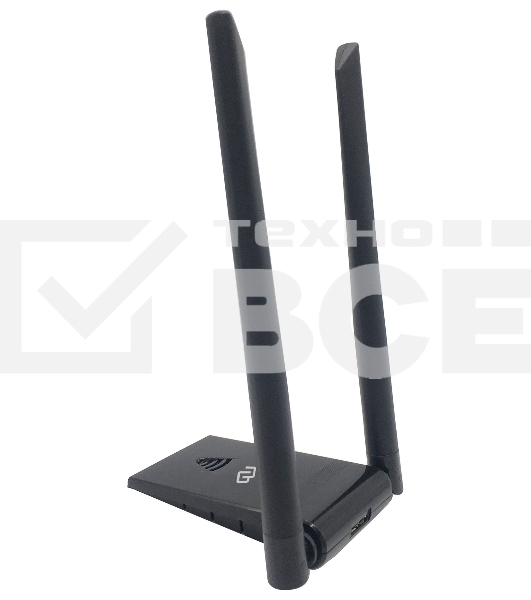 Сетевой адаптер WiFi Digma DWA-AC13002E AC1300 USB 3.0 (ант.внеш.съем) 2ант. (упак.:1шт)