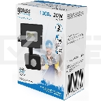 Прожектор светодиодный LED 20W 1380lm IP65 6500К с датчиком движения  618511320  Gauss, фото3