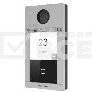 Видеопанель Hikvision DS-KV8113-WME1(C)/Flush цветной сигнал