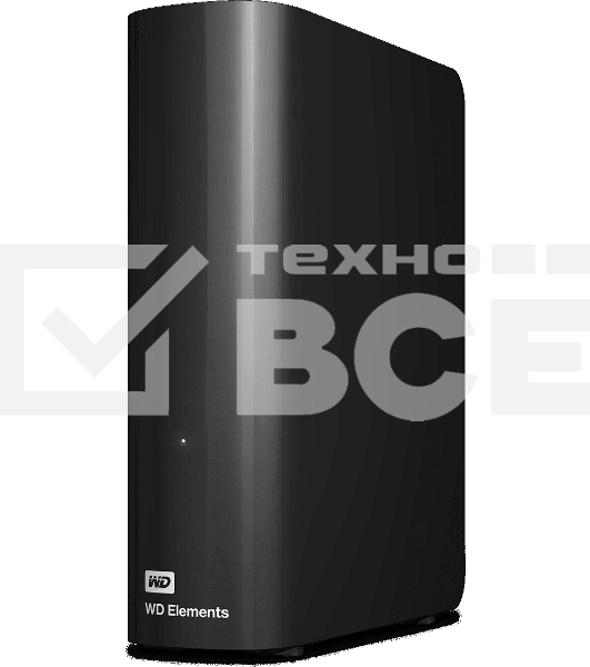 Внешний диск HDD WD Elements Desktop WDBWLG0140HBK-EESN, 14ТБ, черный