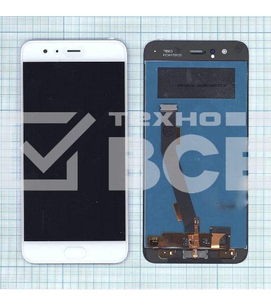 Дисплей для Xiaomi Mi 6 белый