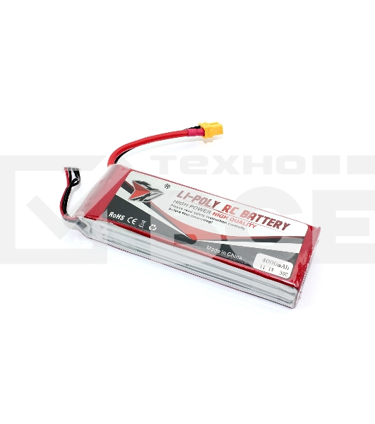Аккумулятор Li-Pol 11.1V 8043130 4000mah разъем XT60-Plug