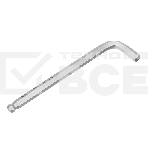 Набор ключей имбусовых Gross 16403 HEX, 1,5–10 мм, S2, 9 шт., удлиненные с шаром, сатинированные, фото6