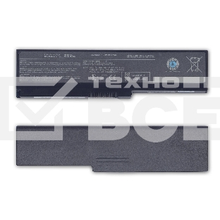Аккумуляторная батарея для ноутбука Toshiba Satellite L750 (PA3817U-1BRS) 48Wh черная