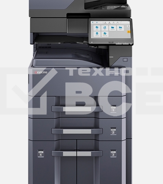 МФУ лазерное Kyocera TASKalfa MZ4000i (1102ZS3NL0), A3, ч/б, печ. до 40 стр/мин. (А4) до 21 стр/мин. (А3), 1200 x 1200 dpi (печать) 600x600dpi (скан.), Ethernet, USB - без тонера и крышки/автоподатчика, установка только специалистом АСЦ
