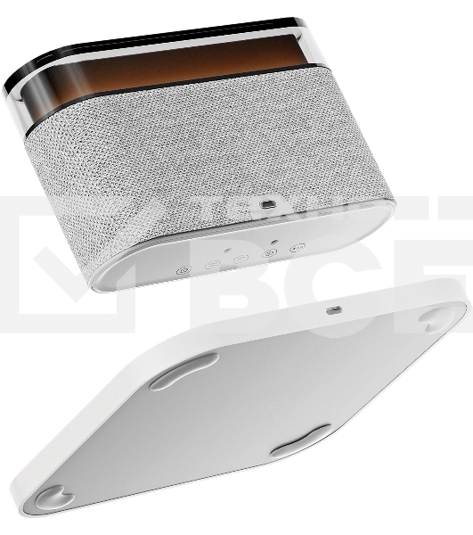 Портативная колонка BBK BTA2020 белый 5W 1.0 BT 10м 1200mAh