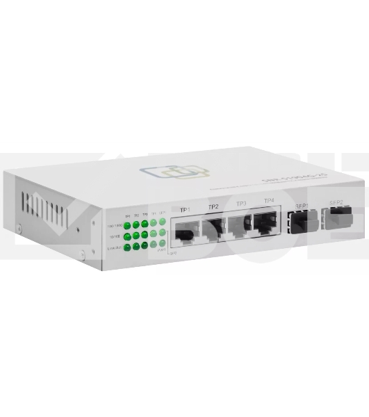 Коммутатор SNR SNR-S1904G-2S, 1Гбит/с, количество портов 4 шт, (L2)