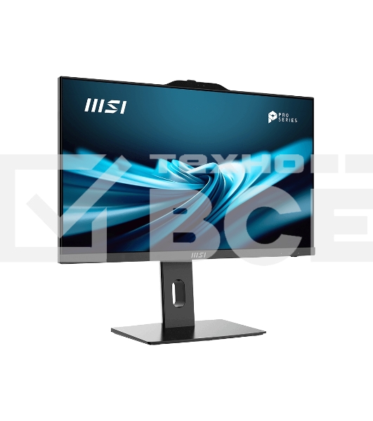 Моноблок MSI Pro AP242P 14M-662XRU 23.8' Full HD i3 14100 (3.5) 16Gb SSD 512Gb UHDG 730 noOS GbitEth WiFi BT 120W клавиатура мышь Cam черный 1920x1080 (9S6-AE0621-834)