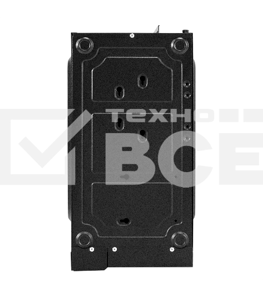 Компьютерный корпус Miditower ExeGate AA-443-AA500 (ATX, AA500 8 см, 2хUSB+HD Audio, черный)