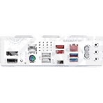 Материнская плата Gigabyte B850 EAGLE WIFI7 ICE, AM5, AMD B850, 4xDDR5, 4xSATA, 3xM.2, 1xPCIe 5.0 x16, 1xPCIe 4.0 x4, 2xPCIe 3.0 x1, 1xDP (v1.4), 1xHDMI, 1x2.5Gb LAN, Wi-Fi 7, Bluetooth 5.4, 1xUSB-C 5Gbps, 2xUSB-A 10Gbps, 2xUSB-A 5Gbps, 4xUSB-A 2.0, 3x3.5, фото2